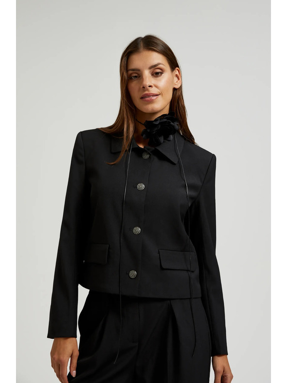 Moodo Černá dámská bunda