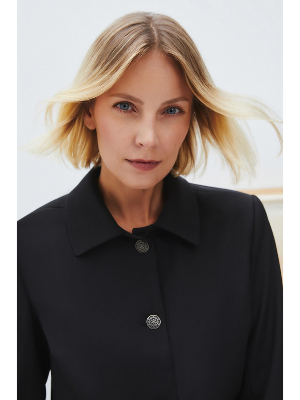 Moodo Černá dámská bunda