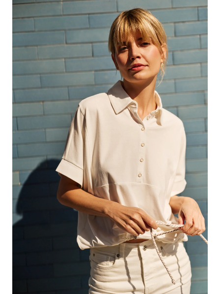 Moodo Bílá dámská halenka