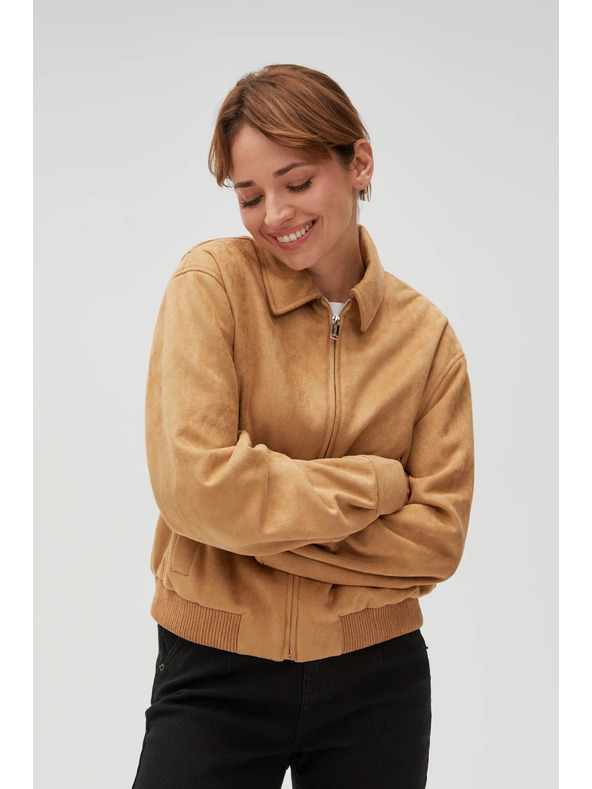 Moodo Béžová dámská bunda