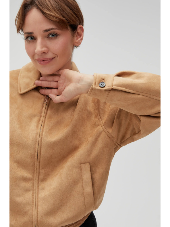 Moodo Béžová dámská bunda