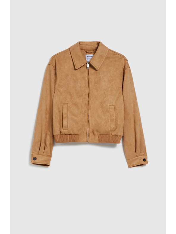 Moodo Béžová dámská bunda