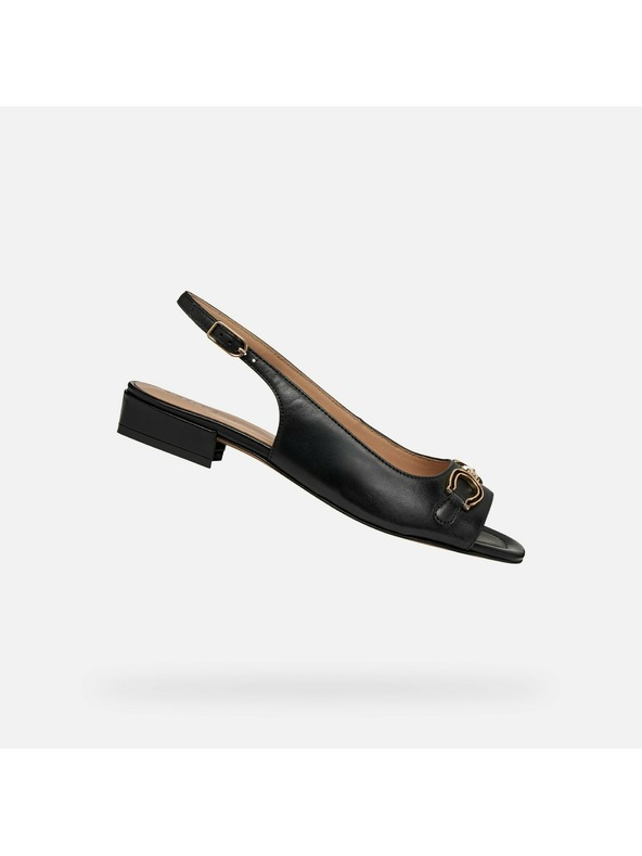 Geox Černé dámské sandály Geox New Eraklia 15