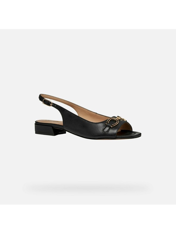Geox Černé dámské sandály Geox New Eraklia 15