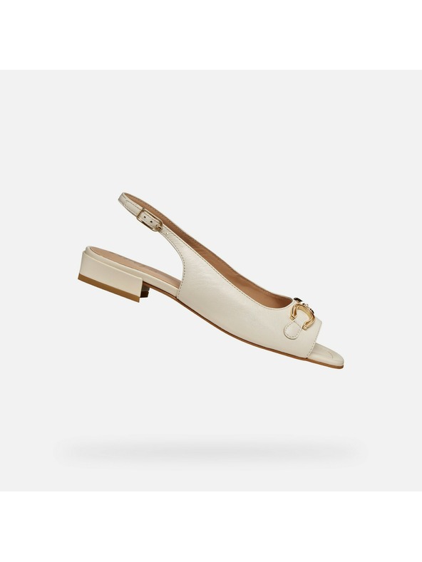 Geox Krémové dámské sandály Geox New Eraklia 15