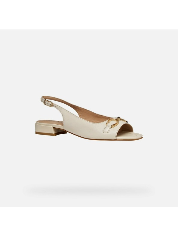Geox Krémové dámské sandály Geox New Eraklia 15