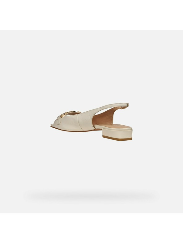 Geox Krémové dámské sandály Geox New Eraklia 15