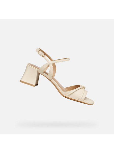 Geox Béžové dámské sandály Geox New Eraklia 50 T01