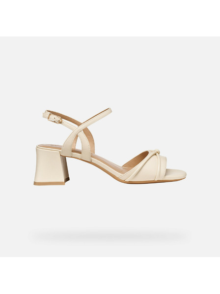 Geox Béžové dámské sandály Geox New Eraklia 50 T01