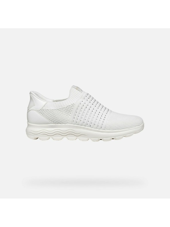 Geox Bílé dámské tenisky Geox Spherica Plus