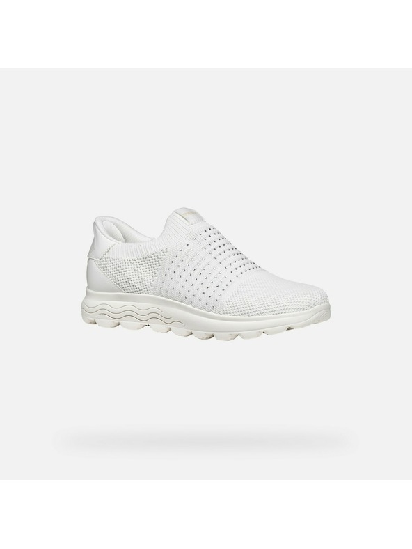 Geox Bílé dámské tenisky Geox Spherica Plus