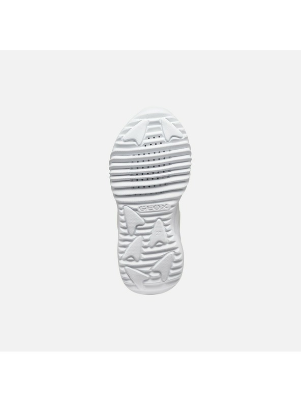 Geox Bílé dívčí tenisky Geox Assister