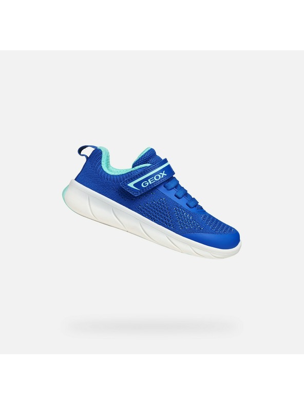 Geox Modré chlapecké tenisky Geox Foot-run