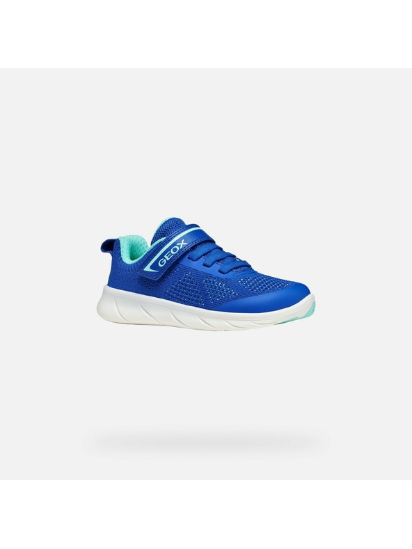 Geox Modré chlapecké tenisky Geox Foot-run