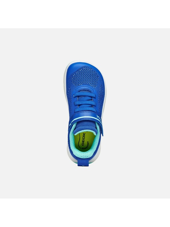Geox Modré chlapecké tenisky Geox Foot-run