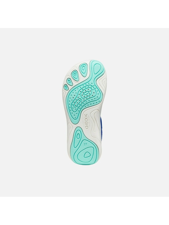 Geox Modré chlapecké tenisky Geox Foot-run