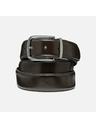 Geox Černý pánský pásek Geox
