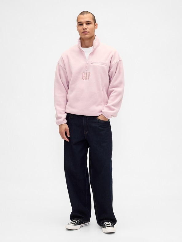 GAP Oversize sherpa mikina Arctic Fleece GAP