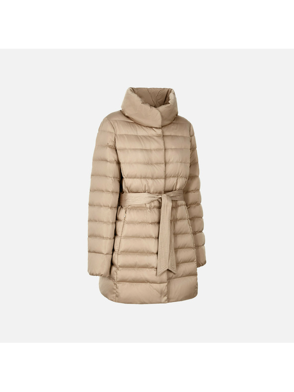 Geox Béžová dámská péřová bunda Geox Bettanie