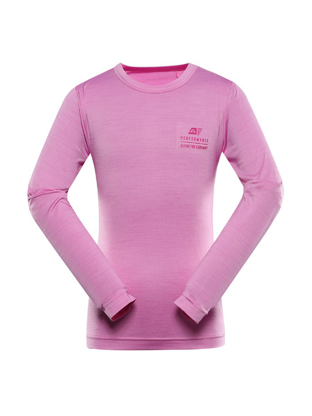 ALPINE PRO Dětské rychleschnoucí triko ALPINE PRO MILDO 2 cyclamen