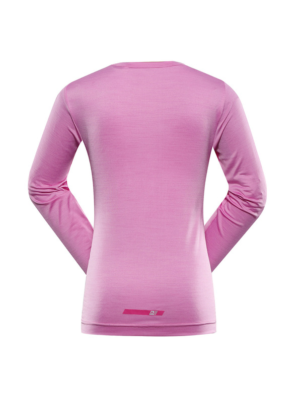 ALPINE PRO Dětské rychleschnoucí triko ALPINE PRO MILDO 2 cyclamen
