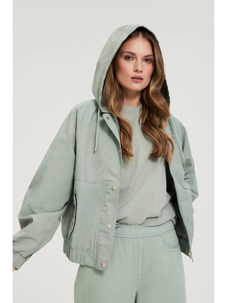 Moodo Krátká bunda olivová Moodo