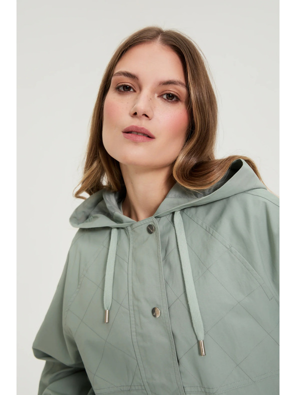 Moodo Krátká bunda olivová Moodo