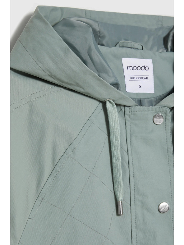 Moodo Krátká bunda olivová Moodo