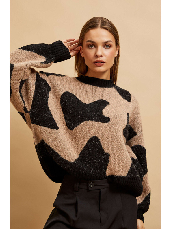Moodo Vzorovaný svetr Moodo