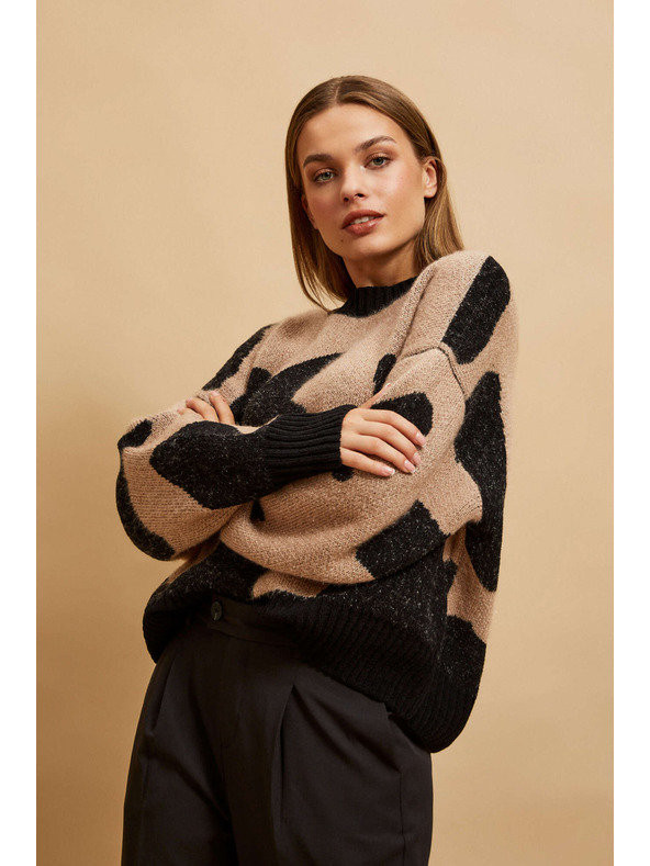 Moodo Vzorovaný svetr Moodo