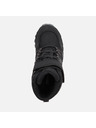 Geox Černá chlapecká kontíková obuv Geox Himalaya  B Abx