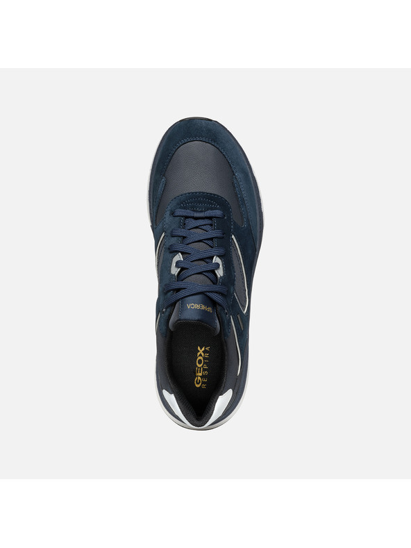Geox Tmavě modré pánské tenisky Geox Spherica Actif X1