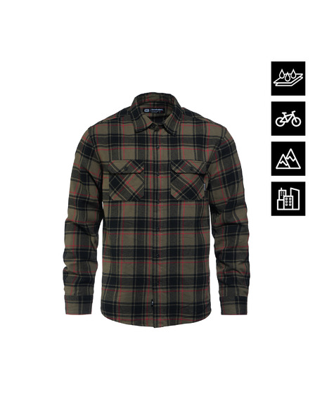 Horsefeathers Vodoodpudivá technická košile Dough - tarmac