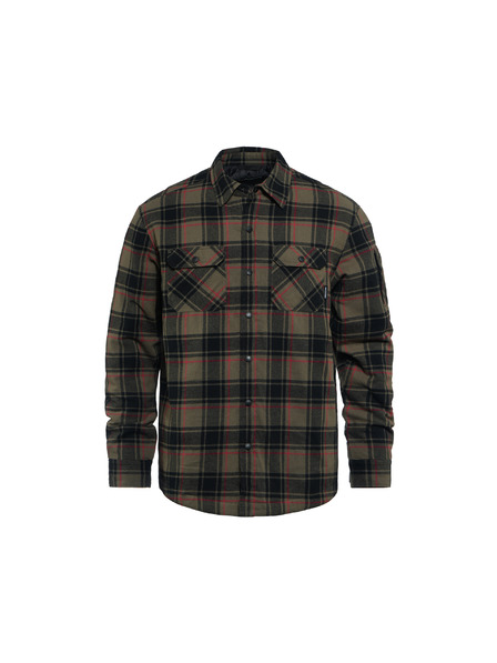 Horsefeathers Vodoodpudivá zateplená košile Dough - tarmac