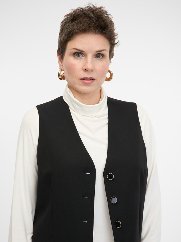 Orsay Černá dámská vesta ORSAY