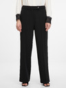 Orsay Černé dámské široké kalhoty ORSAY