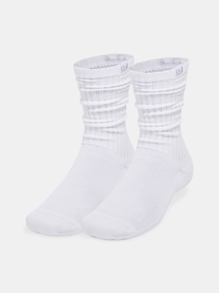 Under Armour Unisexové ponožky Under Armour Sportswear Ctn Scrunch Crew (2 páry)
