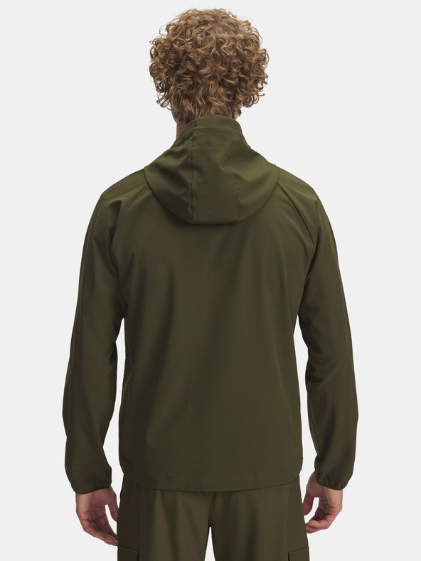 Under Armour Pánská bunda Under Armour UA Vibe Woven Jacket-GRN