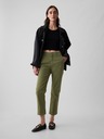 GAP Khaki kalhoty Mid Rise downtown GAP