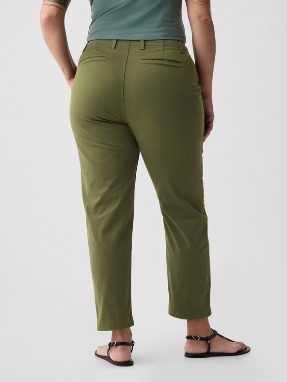 GAP Khaki kalhoty Mid Rise downtown GAP