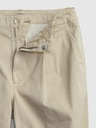 GAP Dětské plisované khaki kalhoty GAP