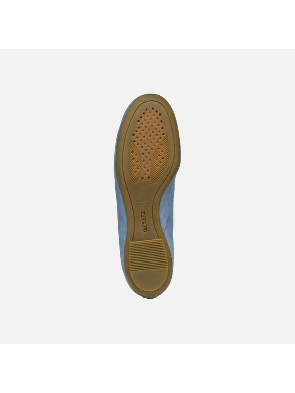 Geox Světle modré dámské mokasíny Geox Palmaria