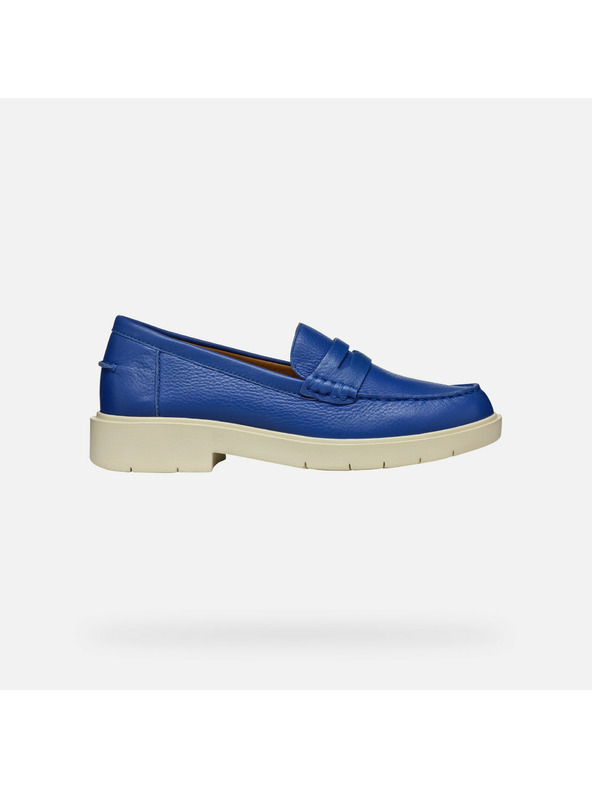 Geox Modré dámská mokasíny Geox Spherica EC1