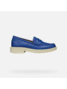 Geox Modré dámská mokasíny Geox Spherica EC1