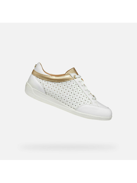 Geox Bílé dámské tenisky Geox Myria