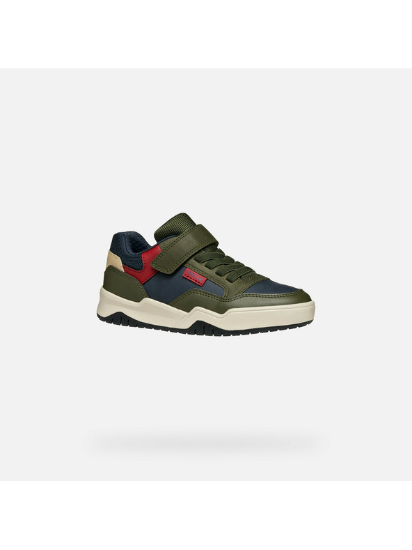 Geox Khaki chlapecké tenisky Geox Perth
