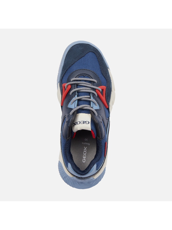 Geox Modré chlapecké tenisky Geox Flexyper Pro Boy