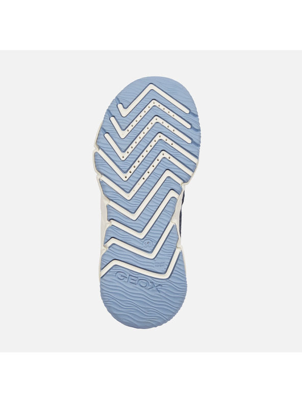 Geox Modré chlapecké tenisky Geox Flexyper Pro Boy
