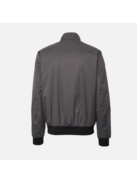 Geox Tmavě šedá pánská bunda Geox Snake