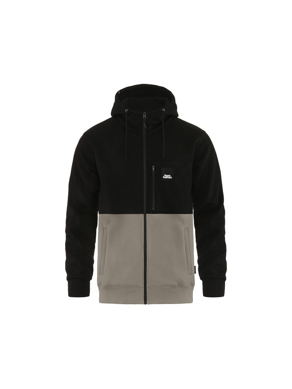 Horsefeathers Mikina Vick - black/taupe